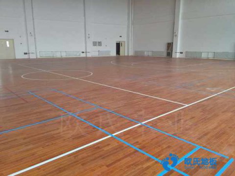 體育場木地板施工，四個細(xì)節(jié)