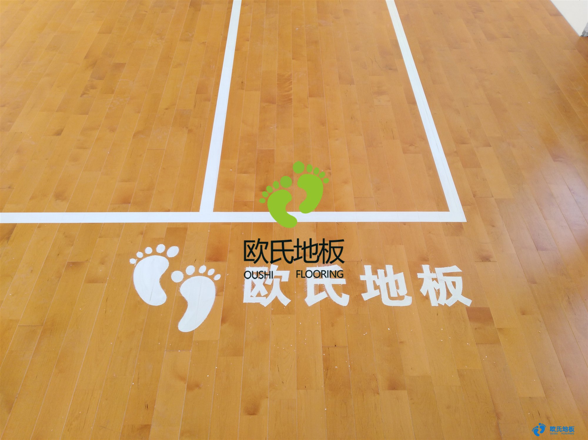 龍口藍(lán)羽俱樂(lè)部運(yùn)動(dòng)木地板多少錢一平平