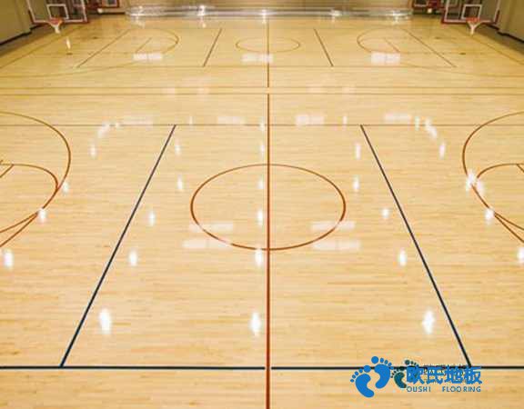 學(xué)校體育運(yùn)動木地板施工步驟