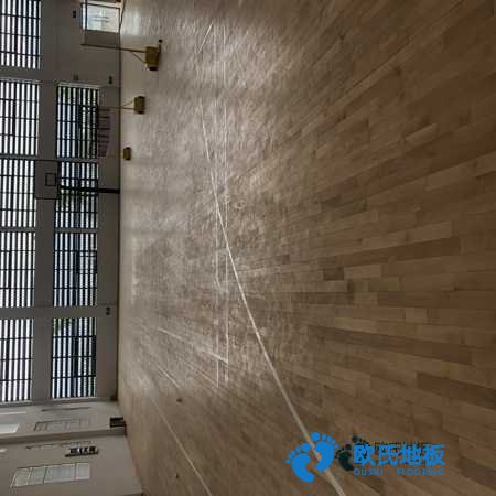 學(xué)?；@球館地板木紋型