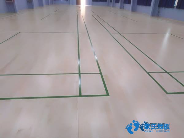 學(xué)?；@球館地板沖擊測試