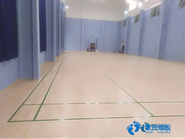 學(xué)?；@球館地板沖擊測試
