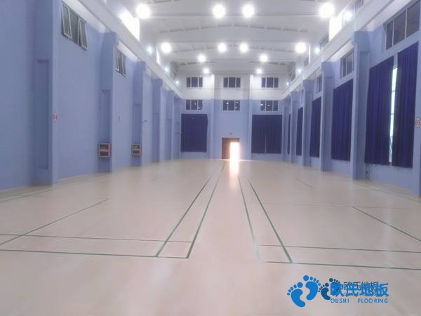 學(xué)?；@球館地板沖擊測試