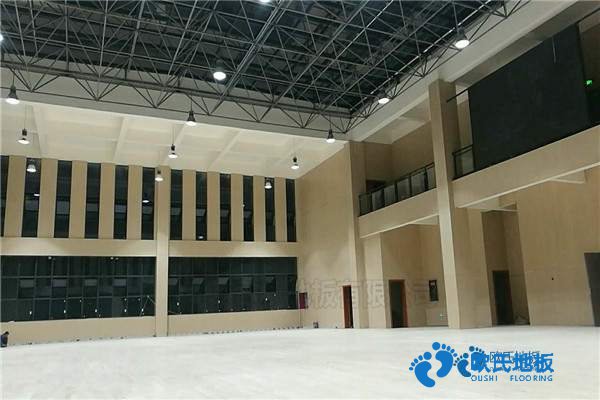 學(xué)?；@球場地木地板沖擊測試