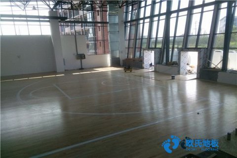 質(zhì)量好運(yùn)動型地板施工流程