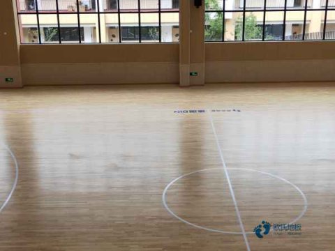 知名運(yùn)動場館木地板
